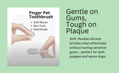 Slow Feeder Insert for Dog Bowl with Suction Cups – Anti-Choke Silicone Design Fits Most Dog Bowls – Includes 3 Finger Toothbrushes for Puppy & Pet Dental Care – Blue, Pink, Black Color