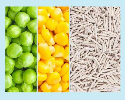 Tofu Cat Litter Clumping, Flushable,Ultra Absorbent and Fast Drying,Solubility in Water,Really Dust-Free Esay Clean,Dust-Free,100% Natural Materials,Less Scattering,33.6lb (5.6lb* 6bags)