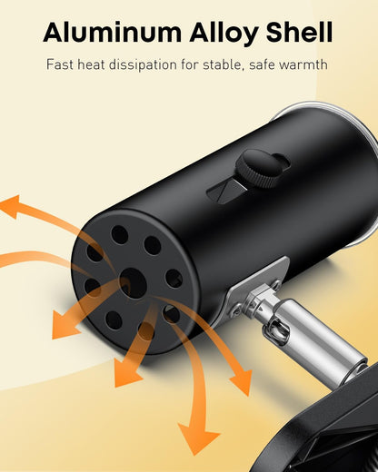 Pawfly Reptile Heat Lamp, Terrarium Basking Spot Lamp with 50 W UVA UVB Bulb, Timer & Dimmer, Adjustable Heating Light for Amphibian, Bearded Dragon, Tortoise, Lizard & Chameleon