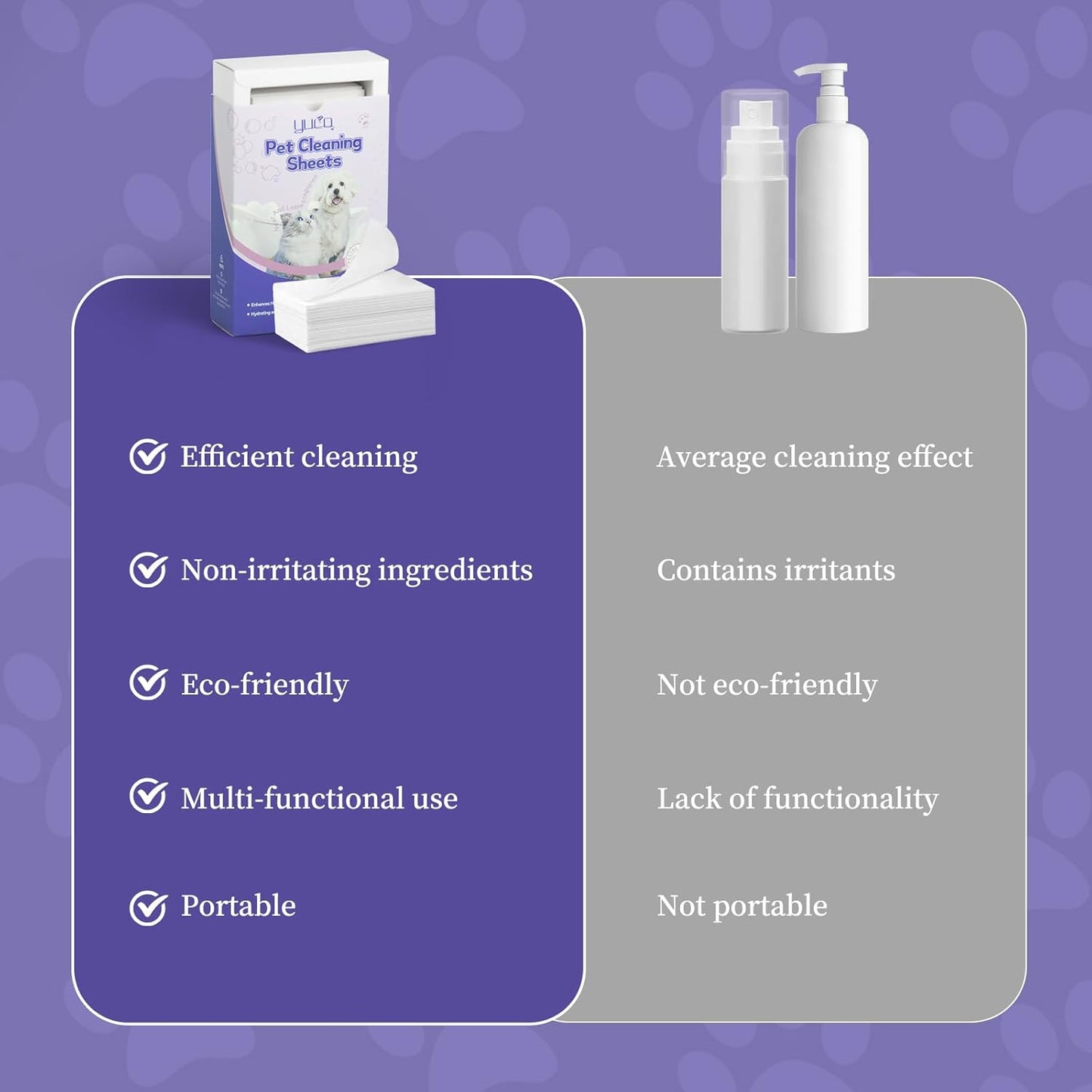 Pet Laundry Sheets Shampoo Sheets, Fast Dissove and Dense Foamy Liquidles Pet Supplies, for Pet Clothing and Toys Washing, for Dog and Cat Bath, Up to 30 Washes