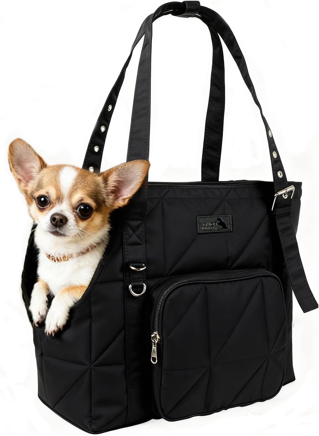 Dog Carriers for Small Dogs Pet Carrier Purse for Puppy and Cats Up to 10 lbs Stylish Tote Bag with Pockets Adjustable Shoulder Strap for Travel/Shopping