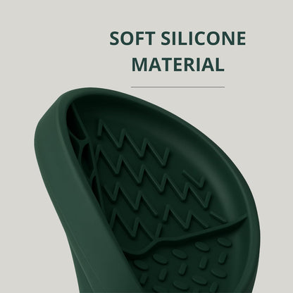 The Daily Bond 4-in-1 Dog Feeder – Slow Feeder Base with 3 Interchangeable Lick Mat Lids for Everyday Enrichment & Engagement– BPA-Free, Dishwasher-Safe Design