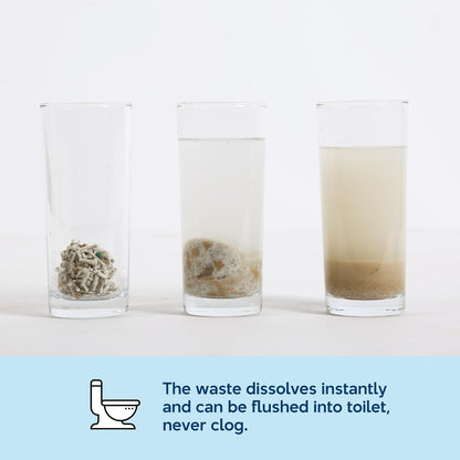 Tofu Cat Litter - Activated Carbon Clumping Litter, Unscented & Low Dust, 30 lbs