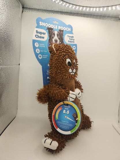 SNOODLE Tough Dog Chew Toy – Indestructible Fabric for Aggressive Chewers – Interactive Pet Toys & Puppy Teething Toys – Long Lasting Dog Chews – Small Dog Toys & Durable Puppy Chew Toys