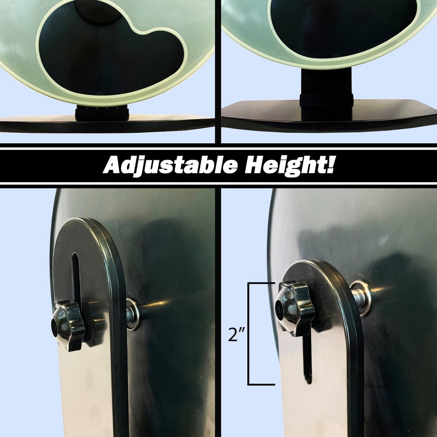 Silent Runner 12" Regular | Wheel + Cage Attachment | Sugar Gliders, Hamsters, Rats