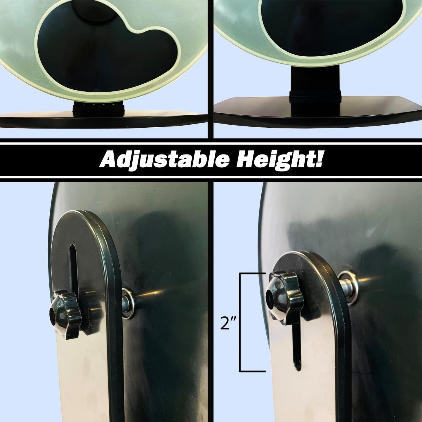 Silent Runner 12" Wide + Cage Attachment - Silent, Fast, Durable Exercise Wheel - Sugar Gliders, Degus, Rats, Hedgehogs, Prairie Dogs & Small Pets