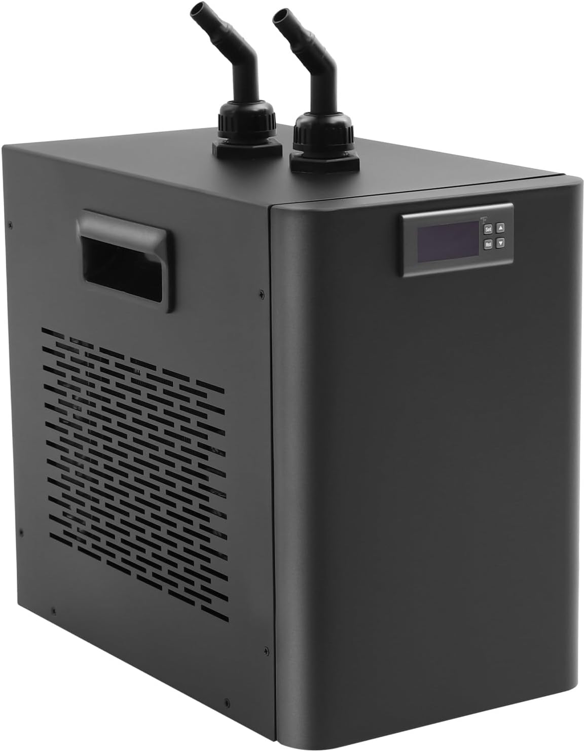 1/10 Hp Aquarium Chiller 47 Gal Water Chiller for Aquarium Cold Plunge Chiller with Adjustable Temperature & Recessed Handle for Aquarium, Supermarket, Aquaculture