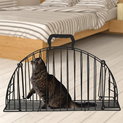 Cat Bathing Cage Reusable Wear Resistant Kitten Bathing Crate for Easy Pet Grooming and Bathing Portable Indoor Cat Shower Cage and Design