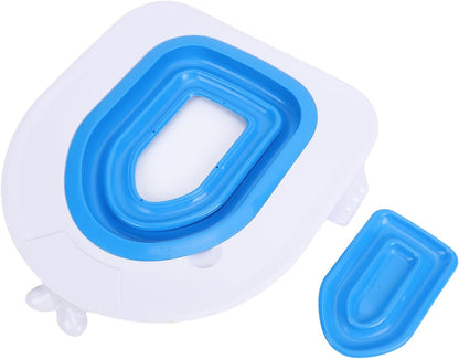 HEEPDD Cat Toilet Training Kit Adjustable Step Design Non Slip Silicone Base Cat Toilet Litter Tray for Pet Cleaning and Defecation, Training Systems Design Non Slip Silicone
