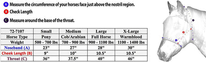Derby Originals Reflective Mesh Fly Mask with 1 Year Warranty No Ears or Nose Cover,Summer Blue,Small (Pony),72-7107SB-S