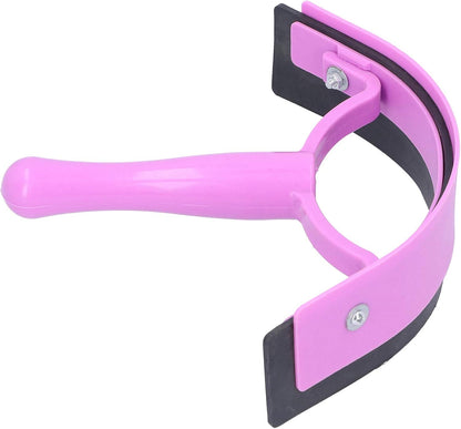 Yctze Ergonomic Horse Sweat Scraper - Handheld Soft Grip Grooming Tool for Efficient Horse Care, Cleaning & Shaving
