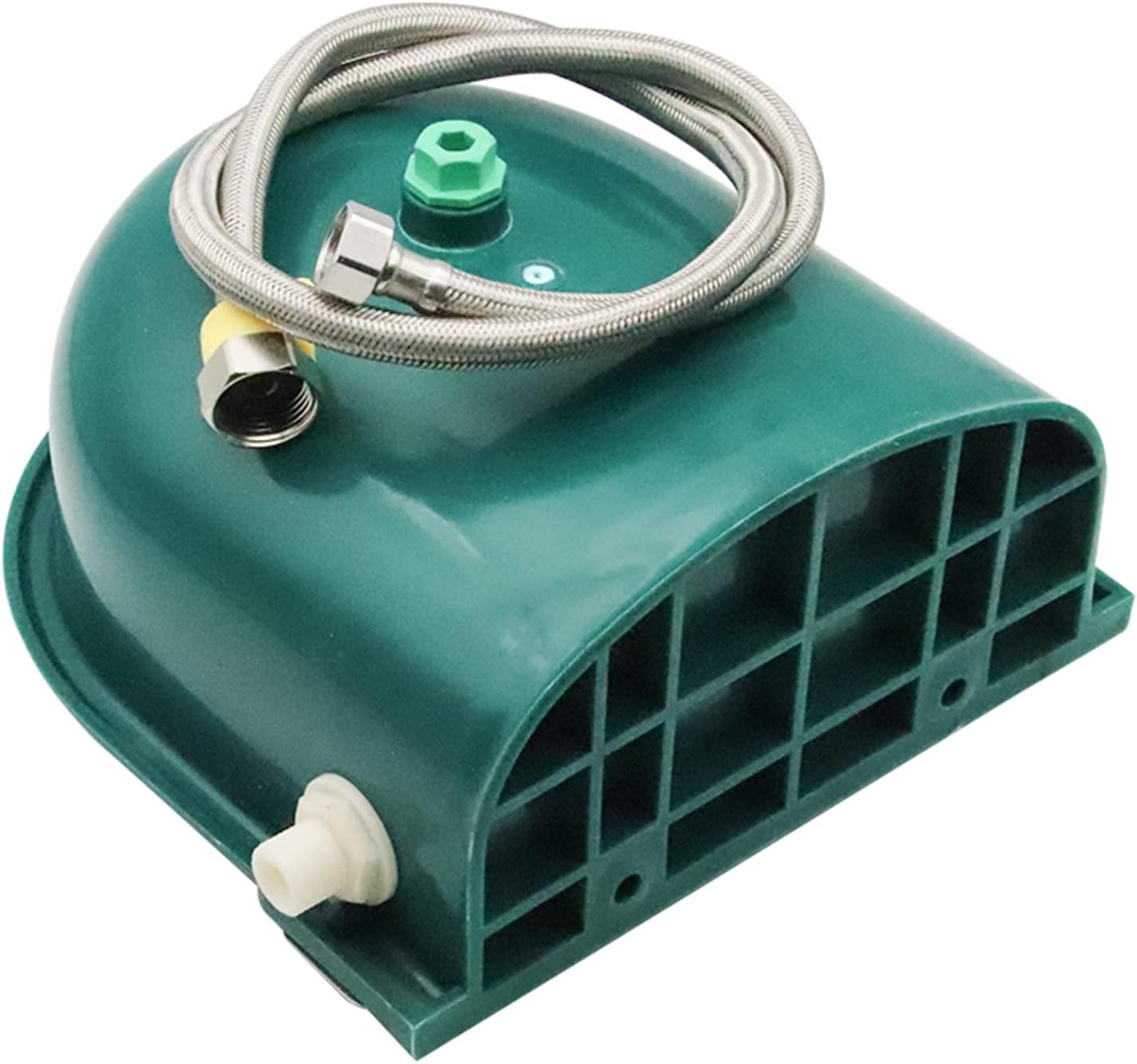 Automatic Water Bowl, Livestock Waterer for Cattle Dog Horse Goat Sheep, Outdoor Animal Drinking Water Trough Bowl with Float Valve (39.37 Inch Pipe)