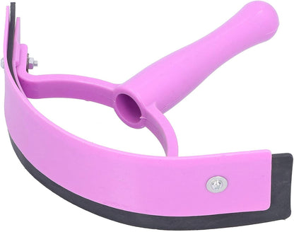 Yctze Ergonomic Horse Sweat Scraper - Handheld Soft Grip Grooming Tool for Efficient Horse Care, Cleaning & Shaving