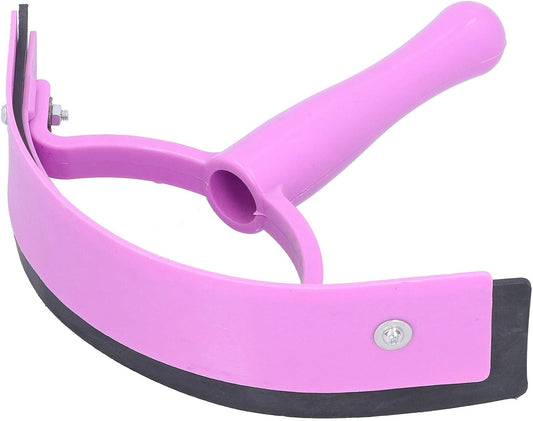 Yctze Ergonomic Horse Sweat Scraper - Handheld Soft Grip Grooming Tool for Efficient Horse Care, Cleaning & Shaving