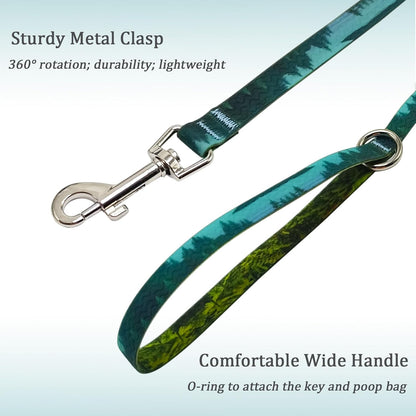 WYuZe 5 ft Puppy Leash for Small Dogs +7 FT Waterproof Dog Leash Odor-Proof Easy to Clean