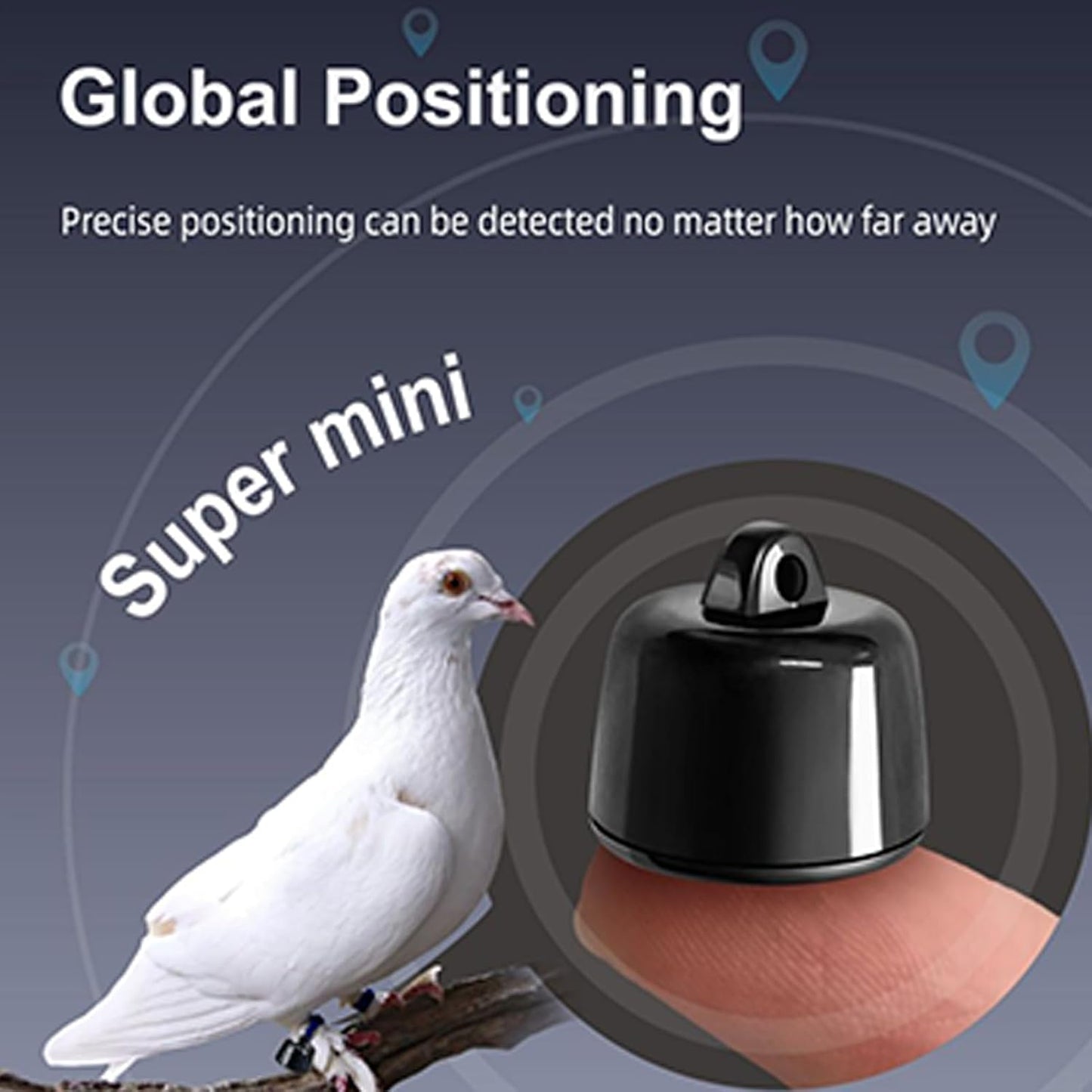 Dog Tracker - Portable Key Finder, Smart Key Locator | Easy Setup Positioning Tracking Device For Dog, Backpack, Purse, Bike, Real-time Location Tracking, Alerts For Lost Items, Durablee Lightweight