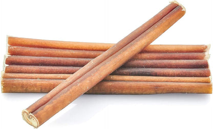 Barkworthies Odor Free Bully Sticks - 2 Pack (5 ct 6 inch) Premium Long Lasting, Protein-Packed, Grain Free Dog Treats and Dog Chews for Aggressive Chewers - Promotes Healthy Teeth for Dogs