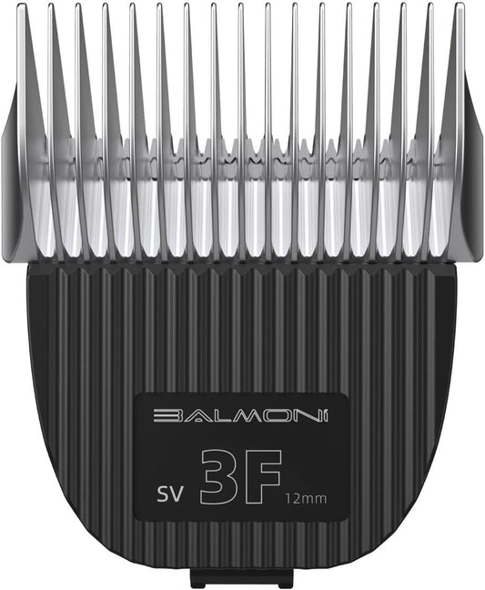 Detachable 3F Clipper Blade Macaroon Series – 12mm (1/2") Cutting Length, Built-in Guide Comb Effect, Stainless Steel Edge, Not Compatible with 5-in-1 Clippers