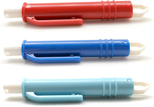 Tick Remover Tool Pen 3Pcs/Set Portable Lightweight PP Handheld Tick Tweezers Catching Pen for Dogs and Cats