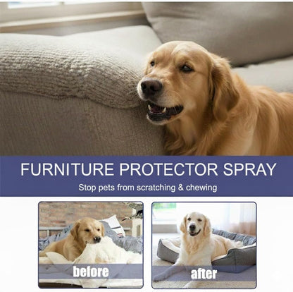 Cat Repellent Spray, Anti-Scratch Furniture & Anti-Cat Pee Deterrent - Natural Citrus Formula, Safe for Pets & Environment, Indoor & Outdoor Use, Protects Furniture & Plants, 50ml