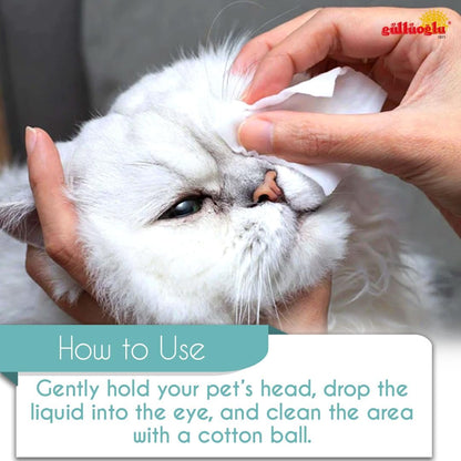 SINCE 1871 GÜLLÜOGLU Vetnatural Pet Eye Drops & Lick-Safe Dog Paw & Nose Balm Set