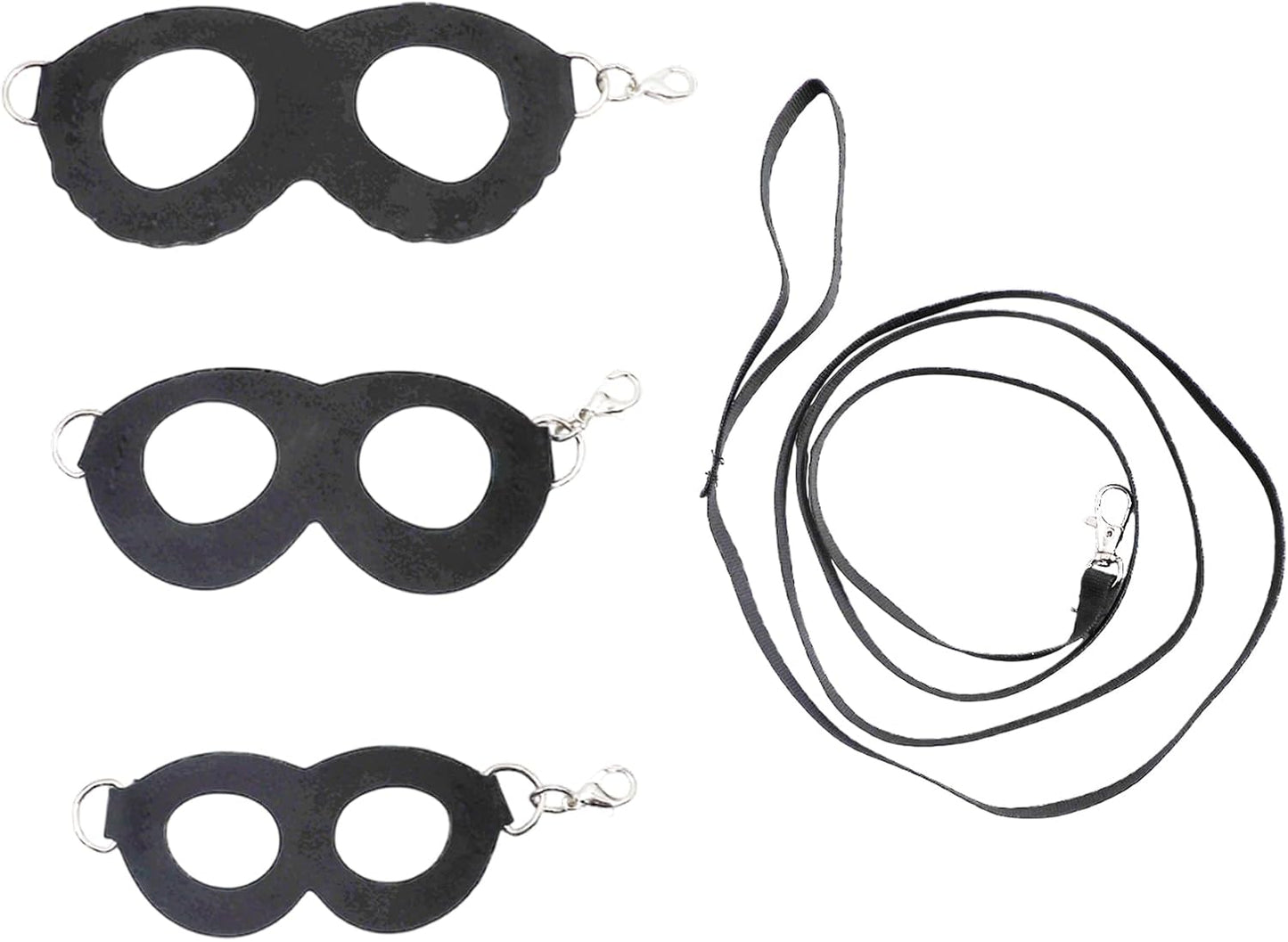 6 Pack Bearded Dragon Leash and Harness Set, Bearded Dragon Accessories, Leash and Harness Set for Gecko, Other Small Animals