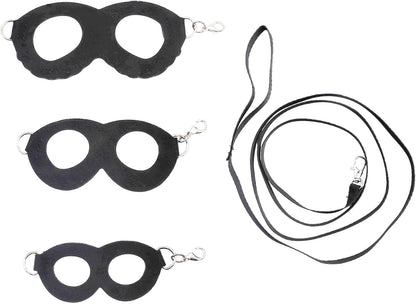 6 Pack Bearded Dragon Leash and Harness Set, Bearded Dragon Accessories, Leash and Harness Set for Gecko, Other Small Animals