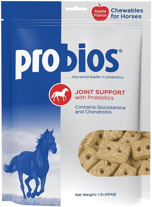 Probios Horse Treats for Hip and Joint with Glucosamine, 1-Pound
