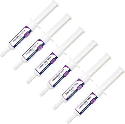 SmartEquine SmartCalm Pellets & SmartCalm Ultra Paste 6 Tubes Bundle, Horse Calming Supplement | No Added Sugar Or Herbs, Dietary Equine Supplement
