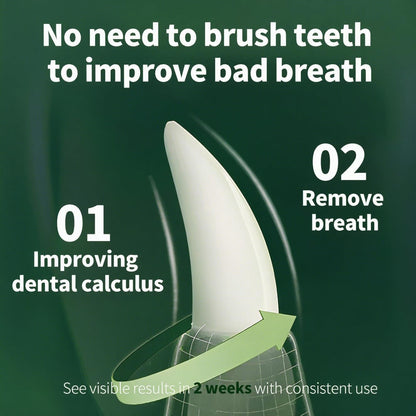 Dog Teeth Cleaning Powder - Dog Dental Powder with Enzymes & Probiotics | Plaque & Tartar Remover | Fresh Breath Treatment for Dogs | 60-Day Supply - Mint Flavor