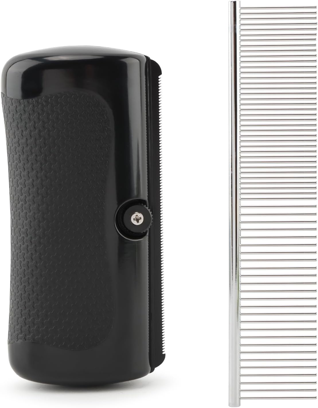 Deshedding Dog Brush, Grooming Deshedding Tool for Cats, Dogs, Horses, Pet Hair Removal Comb for Shedding, Effective for Short and Long Hair