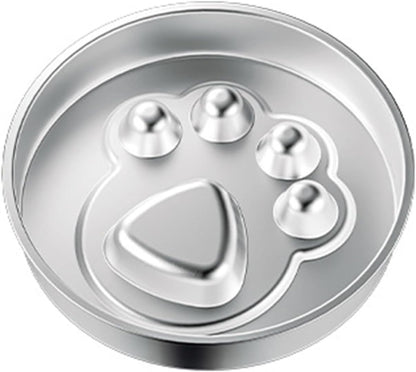 PAKEWAY 304 Stainless Steel Slow Feeder Dog Bowls - Dog Food Bowl, Easy to Clean, Large Capacity, Non-Slip Base Suitable for All Breeds of Dogs.