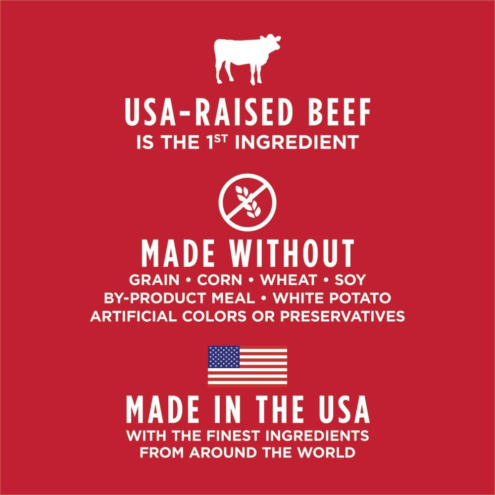 Instinct Raw Boost, Natural Dry Dog Food with Freeze Dried Pieces, High Protein, Grain Free Recipe - Real Beef, 3.5 lb. Bag