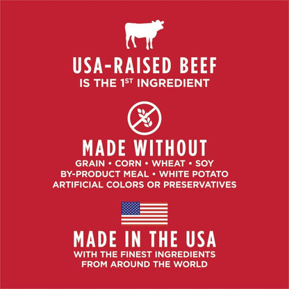 Instinct Raw Boost, Natural Dry Dog Food with Freeze Dried Pieces, High Protein, Grain Free Recipe - Real Beef, 3.5 lb. Bag