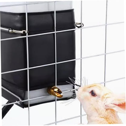 1Set Heated Rabbit Water Bottle 35OZ No Drip Heated Water Bottle for Rabbits Animal USB Powered Rabbit Outdoor for Hamster Guinea Pigs Birds