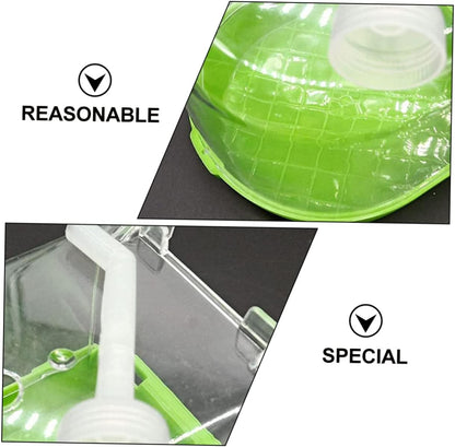 Bird Bathing Tub for Parrots Outdoor Hanging Bird Bath Basin for Parakeets Cockatiels and Budgies