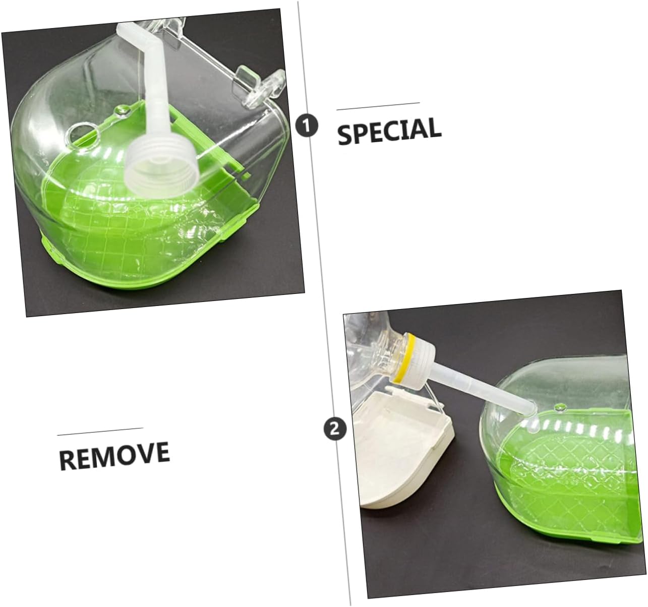 Bird Bathing Tub for Parrots Outdoor Hanging Bird Bath Basin for Parakeets Cockatiels and Budgies