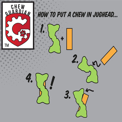 Himalayan Pet Supply Jughead Classis Cheese Chew Insert, 100% Natural, Long Lasting, Gluten Free, Healthy & Safe Dog Treats, Lactose & Grain Free, Protein Rich, Dogs 35 lbs and Under, Small