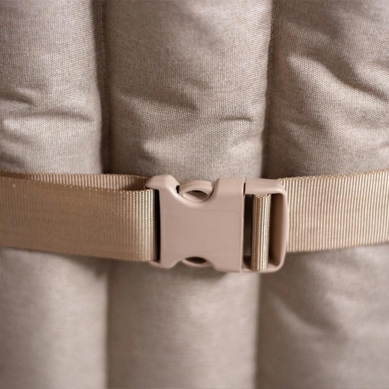 Dog Car Seat Cat Carrier Booster Seat on Car Armrest Travel Bags for Cats Dogs with Easy Carrying Strap Dog Travel Car Carrier, Dog Carry on Bag, pet Portable Bed (Beige, Large)