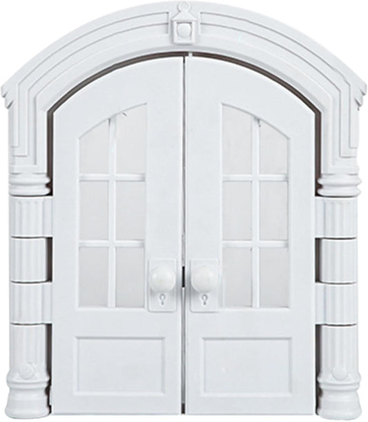 No-Flap Pet Door - Cat Dog Door, Exterior Access | Fits Laundry Room Bathroom Bedroom Basement Durable Safe Easy Install Weather Resistant Convenient Pet Supplies Secure Indoor Outdoor Entry