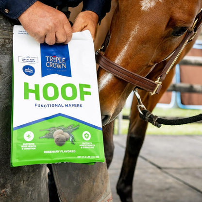 Triple Crown Hoof Wafer, Functional Horse Wafers, Hoof Supplement, Biotin for Horses, Horse Hoof Wafer, 5 lbs