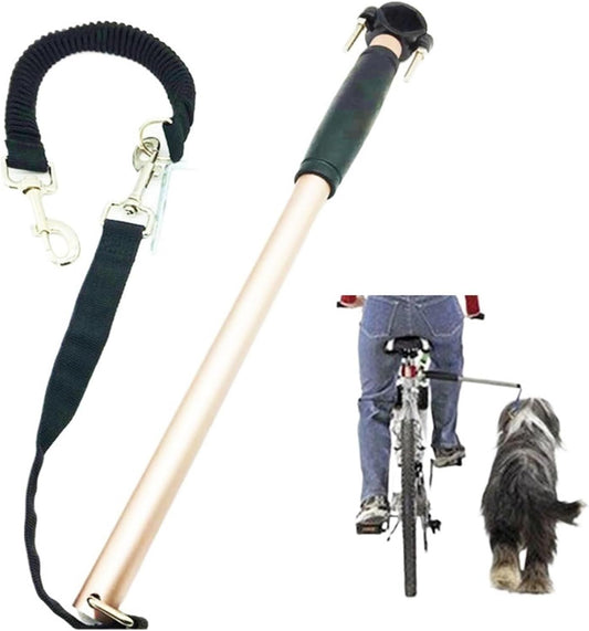 Compatible for Nylon Elastic Dog Bicycle Traction Belt Rope Leash Bike Attachment Pet Walk Run Jogging Distance Keeper Hand Free Pets