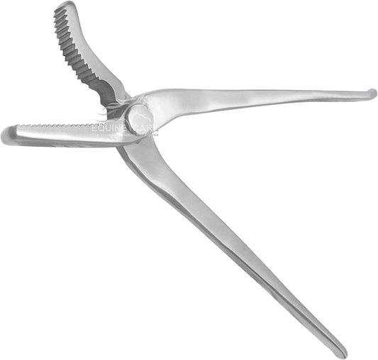 Equine Care Hoof Clincher 12-Inch – Professional Chrome Vanadium Steel Farrier Tool | Horseshoeing & Hoof Trimming Supplies for Expert Farriers, Vets & Horse Owners (Alligator Jaw)