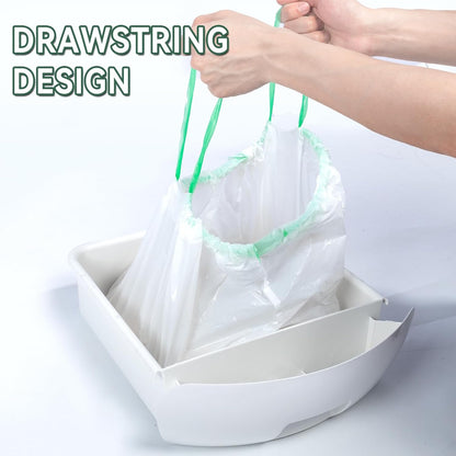 ANWA 40 Count Cat Litter Box Liners for Automatic Cat Litter Box and Litter Box Robot 4/3, Heavy-Duty, Extra Thick