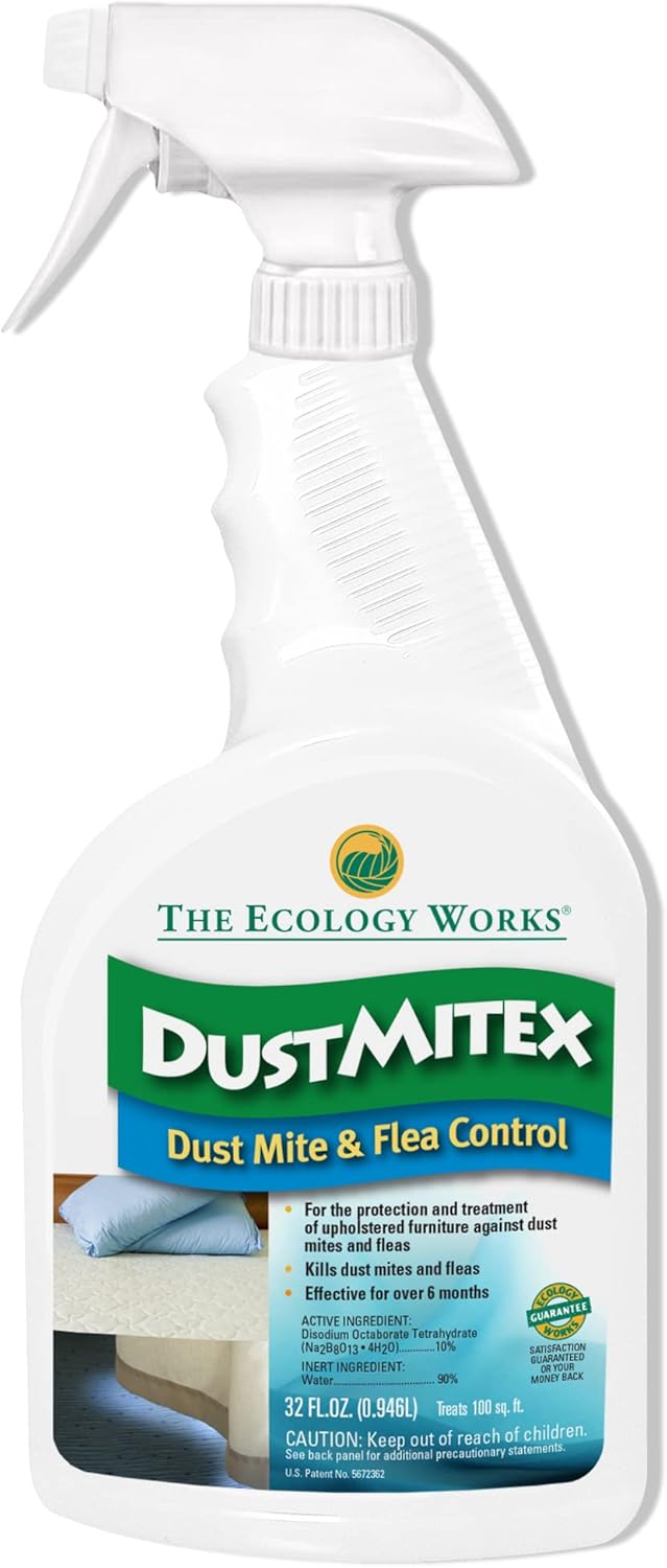 The Ecology Works| Dustmite & Flea Control 32-oz. Spray Bottle