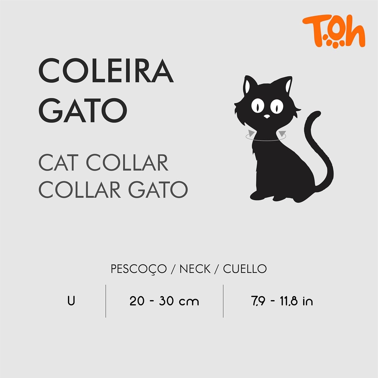 Breakaway Cat Collar – Stylish & Safe Adjustable Kitten Collar Breakaway – Cute Cat Collar for Kittens & Cats – Soft Pet Collar for Girls & Boys – Cat Accessories (Eclipse)