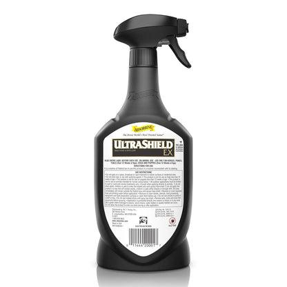 Absorbine UltraShield EX 32oz Sprayer Insecticide, Kills & Repels Flies, Mosquitoes, Ticks, Fleas, Lice, Use on Horses, Dogs, Premises