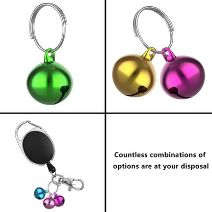 Outus 24 Sets of Cat Bells for Cat and Dog Collar Pendant Pet Bell Pet Pendant Accessories