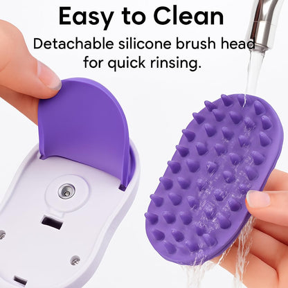 Cat Steam Brush for Shedding – Pet Steam Grooming Tool for Cats & Dogs, Rechargeable De-Shedding Cat Brush with Cleaning & Massage