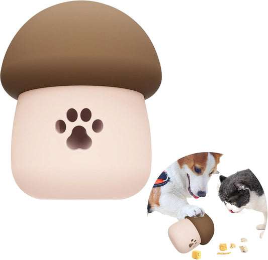 Interactive Dog Feeder Puzzle Toys, Silicone Treat Dogs Enrichment Toy, Slow Dog Food Dispenser, Keep Them Busy, Healthy Eating, Mental Stimulation for Medium Small Puppy and Cat